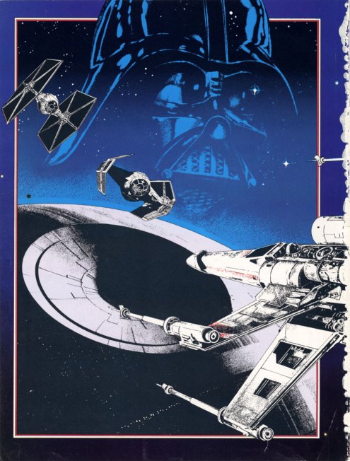 star wars game flyer