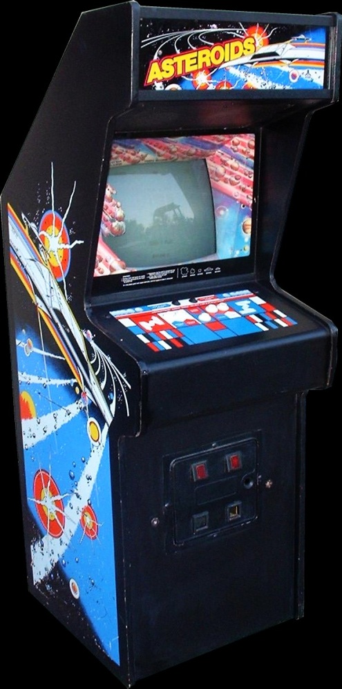 Asteroids cabinet