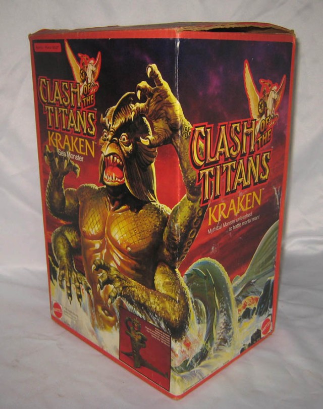 Mattel's Clash of the Titans Toys: Kraken Sea Monster (1980)