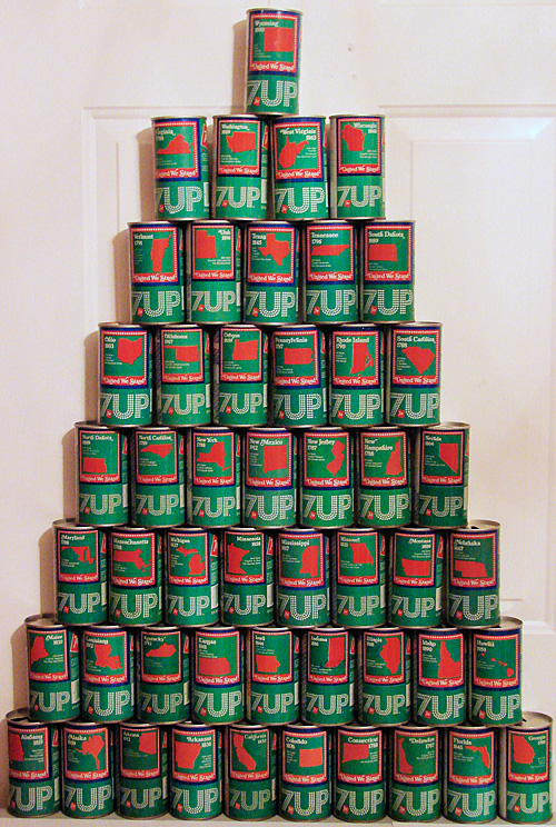 Image result for pyramid of cans
