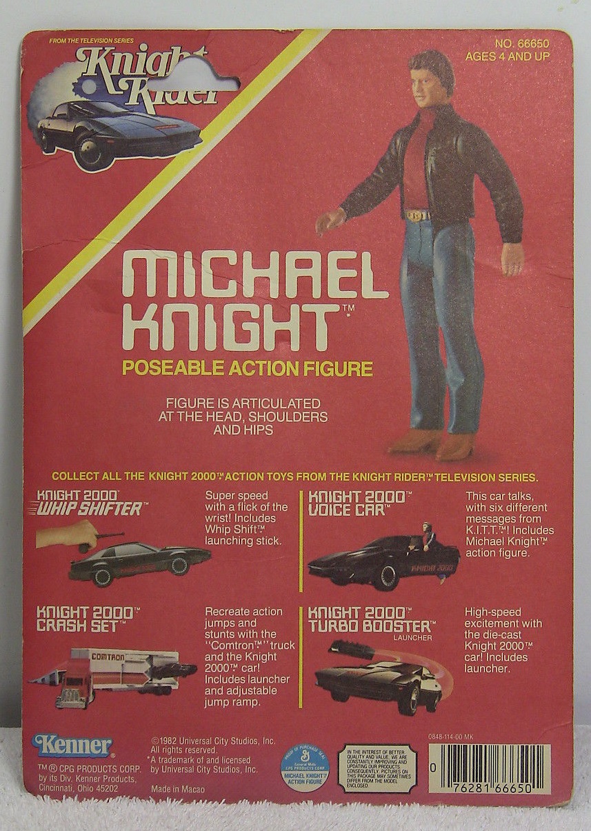 michael knight action figure